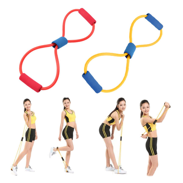1Pc Abs Exercise Stretch Resistance Bands