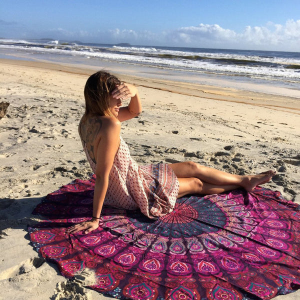 Bohemian Beach Mat Yoga